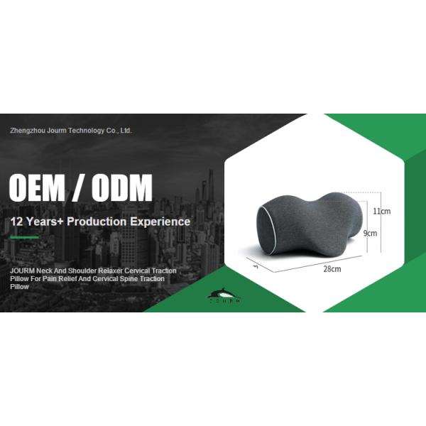 Neck And Shoulder Relaxer Cervical Traction Pillow For Pain Relief And Cervical Spine
