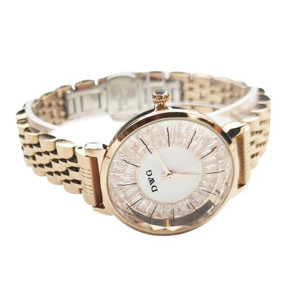 IP gold plating Ladies Waterproof Wristwatch Womens Fashion Watch