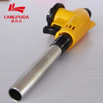 Tocha automática do aquecimento de gás da ignição, arma de chama de bronze do gás do butano