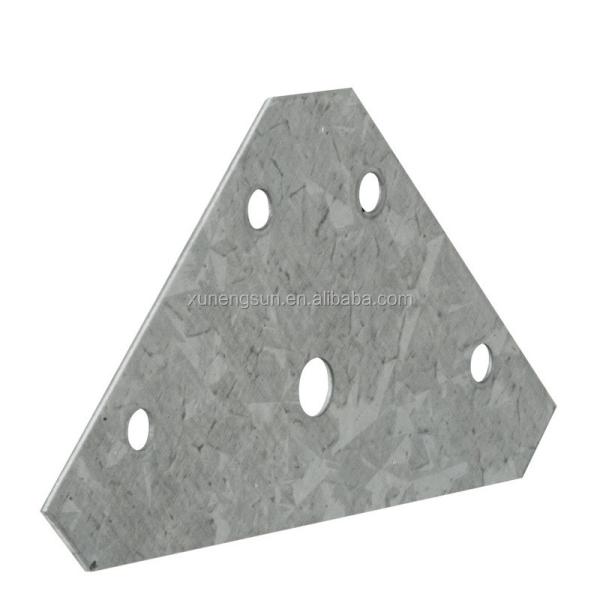 カーボン鋼のターニング作業プロセス パーソナライズされた金属の平坦直線 固定コーナープレート