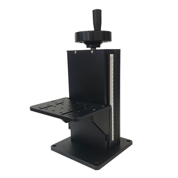 Z Axis Large Stroke Manual Lab Jack T Shaped Screw Drive Hand Lifting Stage