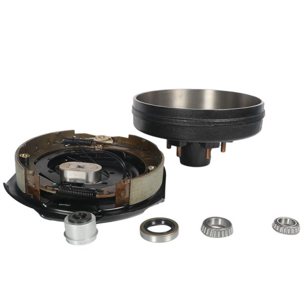 Airui 5 Studs 12 Inch Brake Drum Self Adjusting 5x5 Trailer Hub Assembly