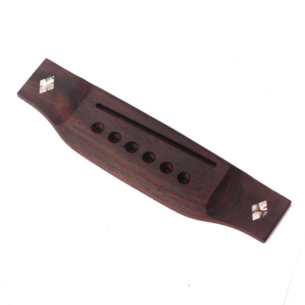 Шесть струнный акустический гитарный мост с отверстием 72 * 3 мм для всех типов гитар