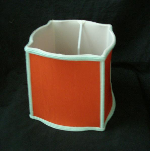 Square Cut Corner Bedside Lamp Shades 4 Convex Angle E26