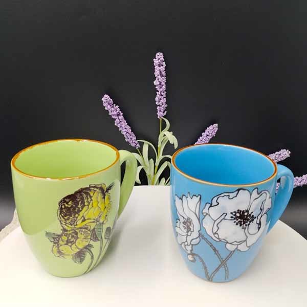 Hot Sale 13oz Ceramic Coffee Mug Breakfast Coffee Mug Ceramic Mug Milk Cup