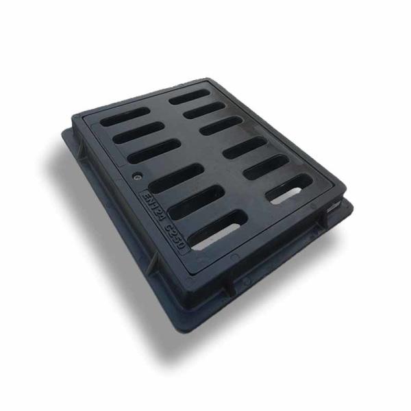 Durable SMC Gully Grating High Strength Load Bearing UV Stable For Stormwater And Flood Management