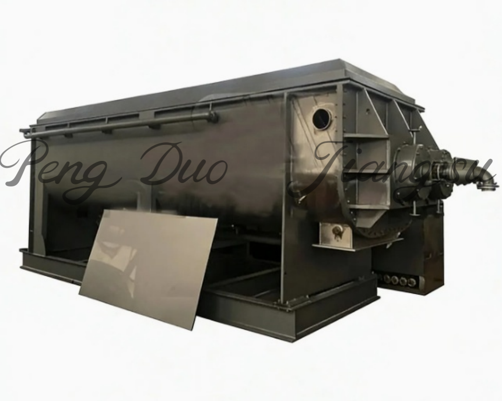 KJG Series Hollow Paddle Dryer Thermal Processing for Bulk Chemical Raw Materials, Sludge Vacuum Paddle Dryer