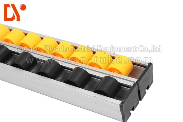 4 do rolo de trilha do sistema de metal medidores de cor personalizada da placa roda plástica