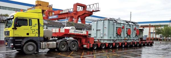 Safe Heavy Load Transportation Hydraulic Axis Lowbed Trailer Jost Kingpin