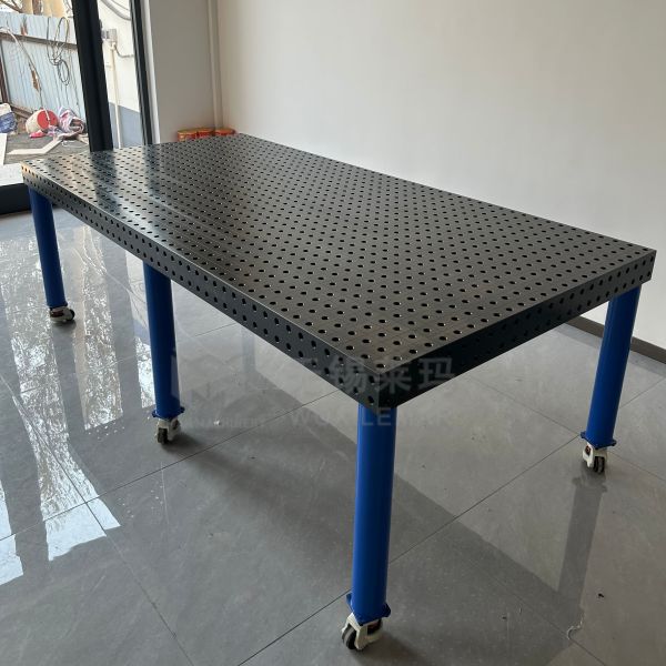 D28 series modular welding table package with all essential accessories