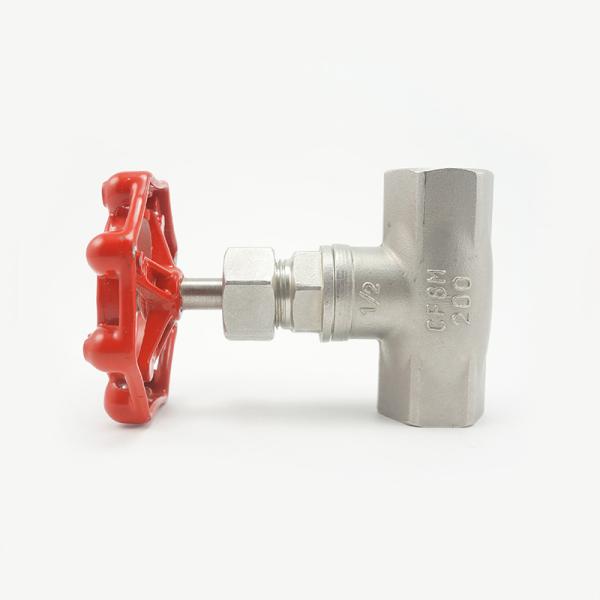 Customizable Stainless Steel Valves Plumbing Stop Valve DIN2999 Threaded End