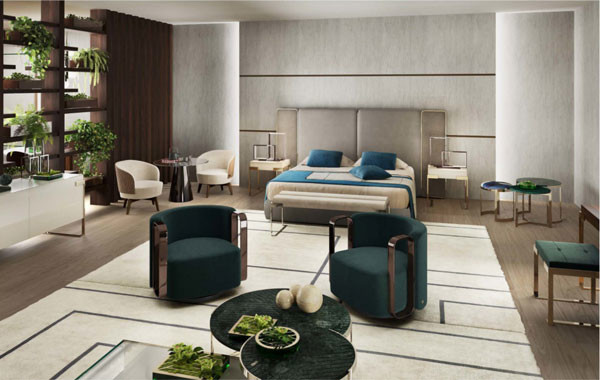 Комната прожития гостиницы виллы квартиры акцента кожаного одиночного кресла Seater белая