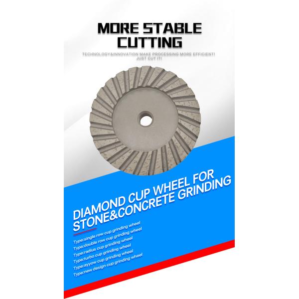 75 мм бриллиантовая кружка для ручного шлифовального инструмента Улучшить работу с натуральным камнем