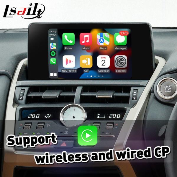 Интерфейс Carplay беспроводного андроида автоматический для сенсорной панели 2017-2021 Lexus NX300 NX 300 новой