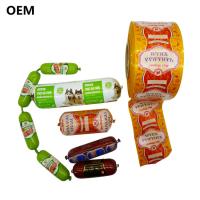 Logo personnalisé Film plastique PVDC pour les saucisses pour les aliments en PET