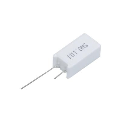 SQM Vertical Cement Power Supply Resistor High Voltage 5W0.1ΩJ  3W0.22ΩJ 5%