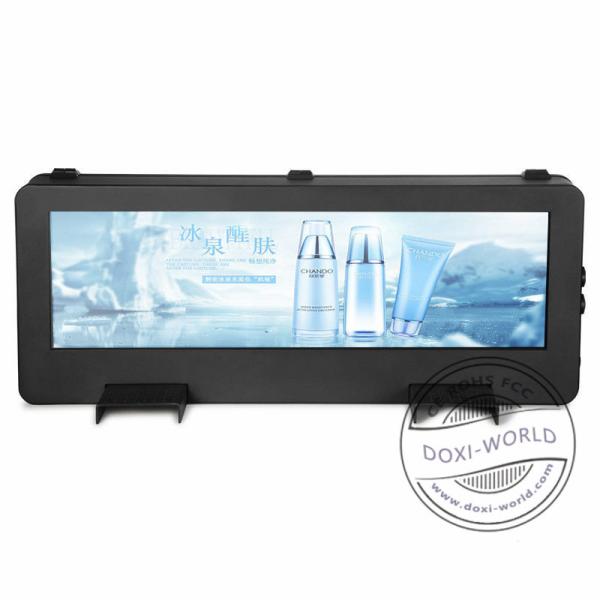 Digital Signage Taxi LCD Display Full Color Pixels Screen Resolution 3840*1080