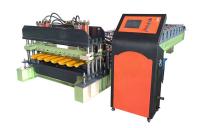 Petit pain en acier coloré de tuile d'étape de presse formant la machine 0-12m/Min