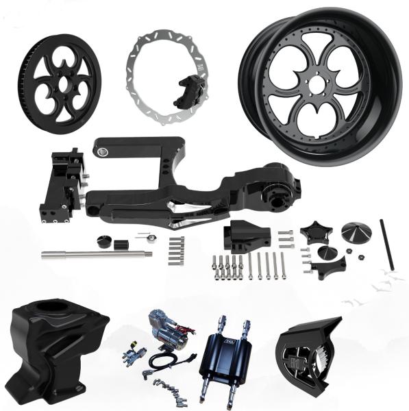 INCA SA0020 Kit complet de moto à bras unique de personnalisation Fit: V-rod/night-rod/muscle/street-rod 03-17