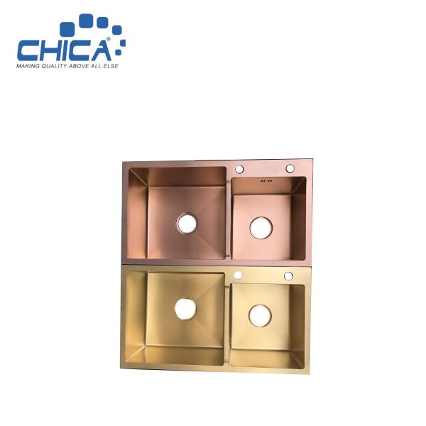 Polygon Kitchen Sink Single Bowl Rectangular Stainless Steel Kitchen Sink For Farmhouse