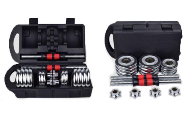 Odorless Chrome Dumbbell Set 15kg Professional Commercial Bodybuilding Gym Equipment