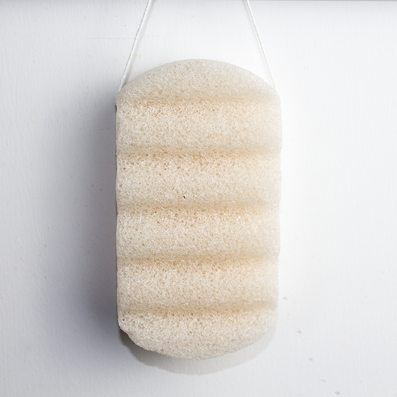 Кожа Konjac губки перевозчика грязи тела чувствительная Exfoliating купающ губку