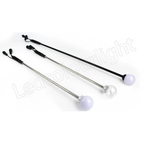 G45 RGB LED Pixel Ball Light IP65 Standing for Garden and Landscape Lighting Solutions