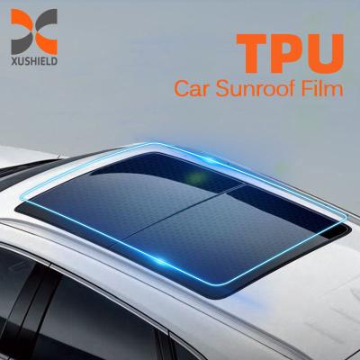 XUSHIELD Nouvelle qualité USA Protécteur anti-explosion en TPU Plafond solaire en PPF Pare-brise automobile Vitre de fenêtre Tinture Film solaire Feuille de toit de voiture Film