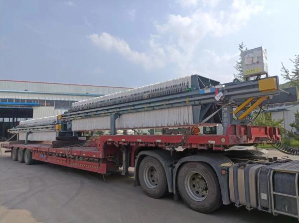 Automatic Industrial Sludge Dewatering Machine Hydraulic Chamber Plate And Frame Oil Clay Filter Press Equipment