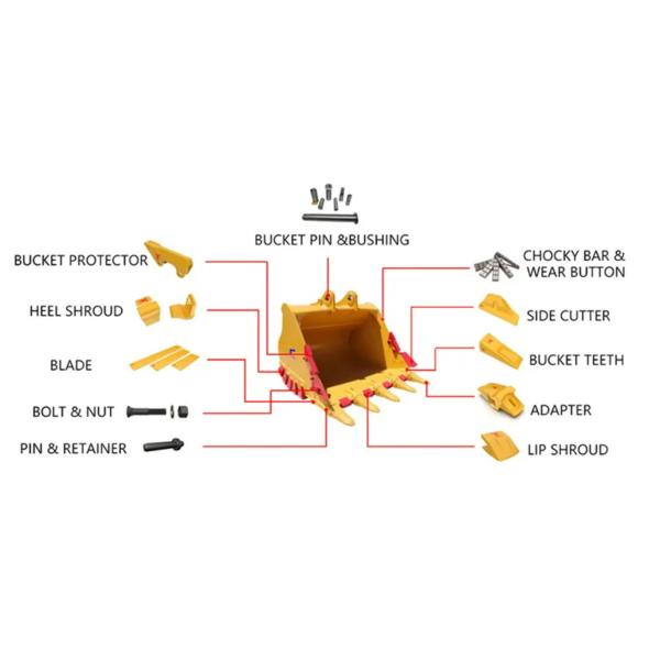 Зубы ведра экскаватора Hensley 230SP 230ST зубов ведра бренда TIG/X 400 X370 зуба/подсказки X156 X160 X290