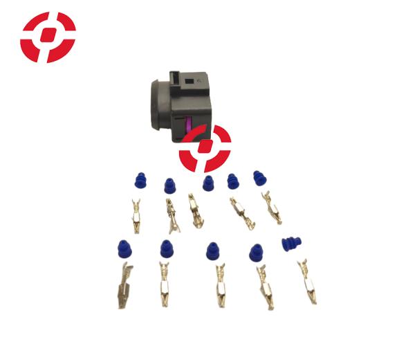 10 Pin 3.5mm  Wire Harness Plugs Waterproof Temp Sensor Plug 6R0973735