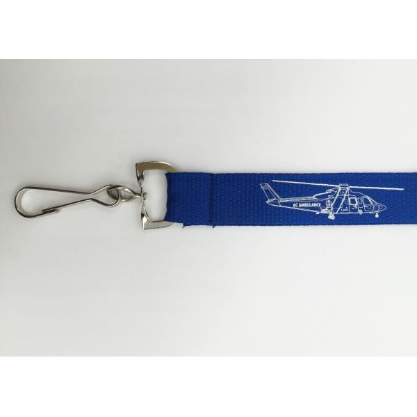 2.0 CM Silk-screen printed Polyester lanyards with any color and any Custom Logo printing