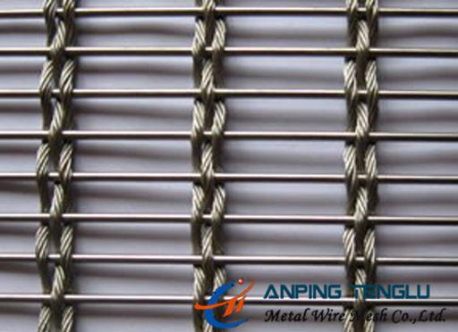 Aluminum Cable Rod Mesh, Light Weight & Aesthetic Design for Decorative