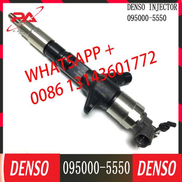 Bocal 095000-5511 095000-5550 DLLA150P866 comum original do injetor de combustível 095000-5480 do trilho para HYUNDAI 33800-45700