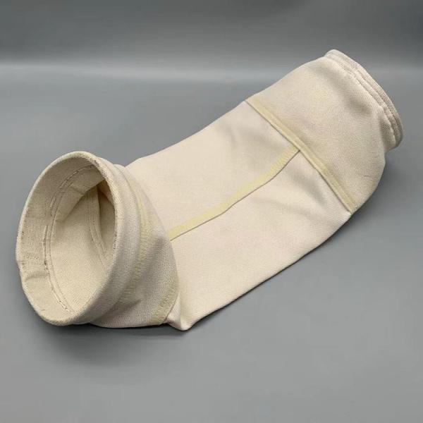 Saco de filtro de feltro agulhado de fibra de vidro 800g para fábrica de cimento