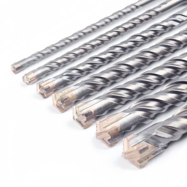 SDS Plus Cross Head Drill Bit: 4-Cutter Carbide for Precision Masonry Drilling