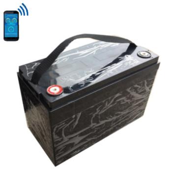 Rechargeable Lithium iron Marine Battery 12V 120Ah LiFePO4 Deep Cycle Batteries with Smart BMS