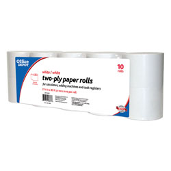 Cardboard core thermal printer paper