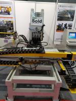 punzonadora de agujero de la placa del CNC de la máquina de la prensa de sacador del CNC de 1500x800m m