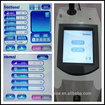 40w rf CO2 laser tube fractional laser scar removal & Factory price CO2 fractional laser vagina wrinkle scar removal
