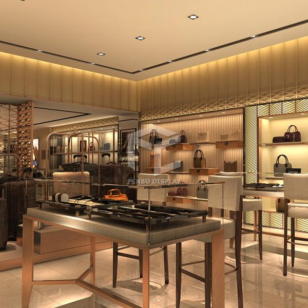 Prateleira de exposição do saco da forma do algodão de EPE para o MDF grosso da loja 20mm