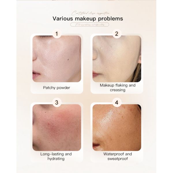 Makeup Base Skin Tint Make up Bb Cream Cushion Foundation Moisturizing Full Coverage Waterproof Liquid Foundation Makeup