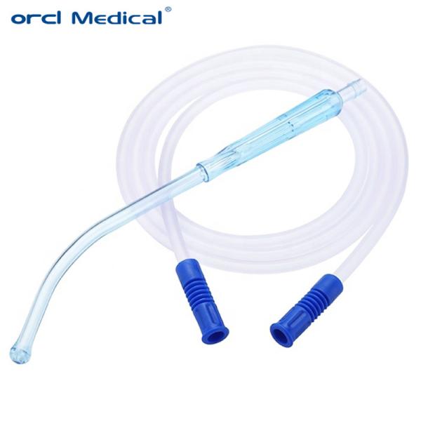 Disposable Sterile Packaging Smooth Edges Yankauer Suction Set WithCE ISO13485