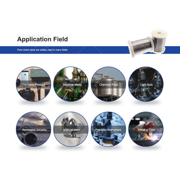High Temperature Resistance Pure Nickel Wire For Medical Device