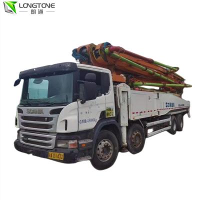 Used Sany Truck Mounted Concrete Pump 37m 69m 600L Open Loop