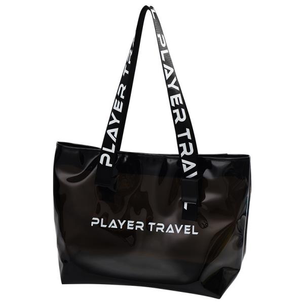 Holographic Clear Tote Bag With Leather Handle Iridescent Bachelorette Beach Bag For Work Stadium Travel, Fashion Bag, Tote Bag, Handle Bag, Handy Bag