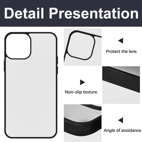 TPU Edge Blank Cell Phone Case Customized Phone Cases For Sublimation