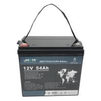 Batterie profonde d'acide de plomb de cycle de rechange 54Ah 12.8V de batterie au lithium IP55