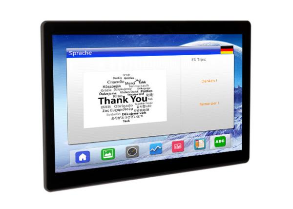 22 Inch Industrial Touch Screen HMI With Full Viewing Angle 920×1080 High Resolution