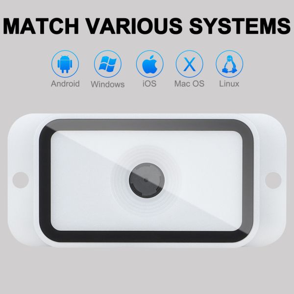 Embedded Mini Bar Code Scanner LED 2D USB Barcode Scanner For Payment Kiosk